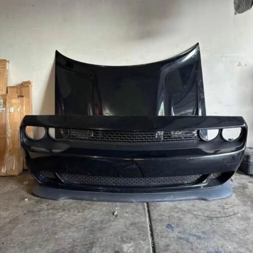 DODGE CHALLENGER FRONT BUMPER AND HOOD