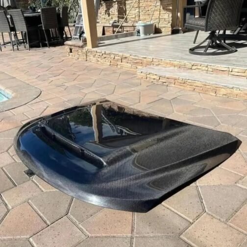 DODGE CHALLENGER FRONT BUMPER AND HOOD - Image 4