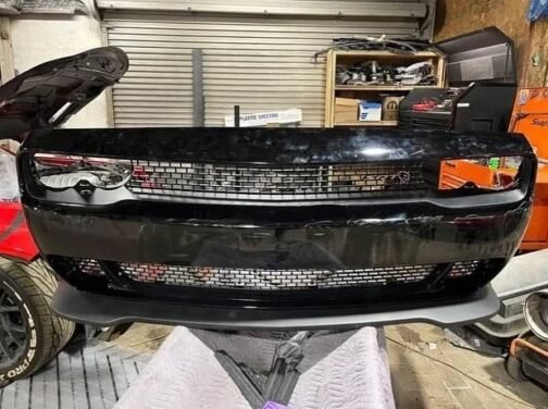 DODGE CHALLENGER FRONT BUMPER AND HOOD - Image 3