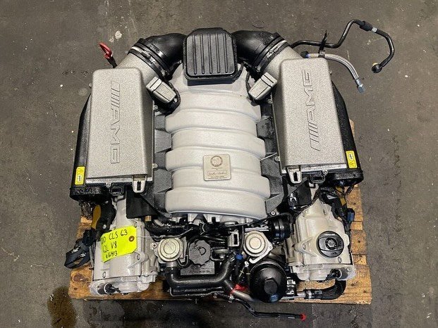 Engine M156 6.2L Mercedes-Benz E63 C63 S63 Original - Image 2