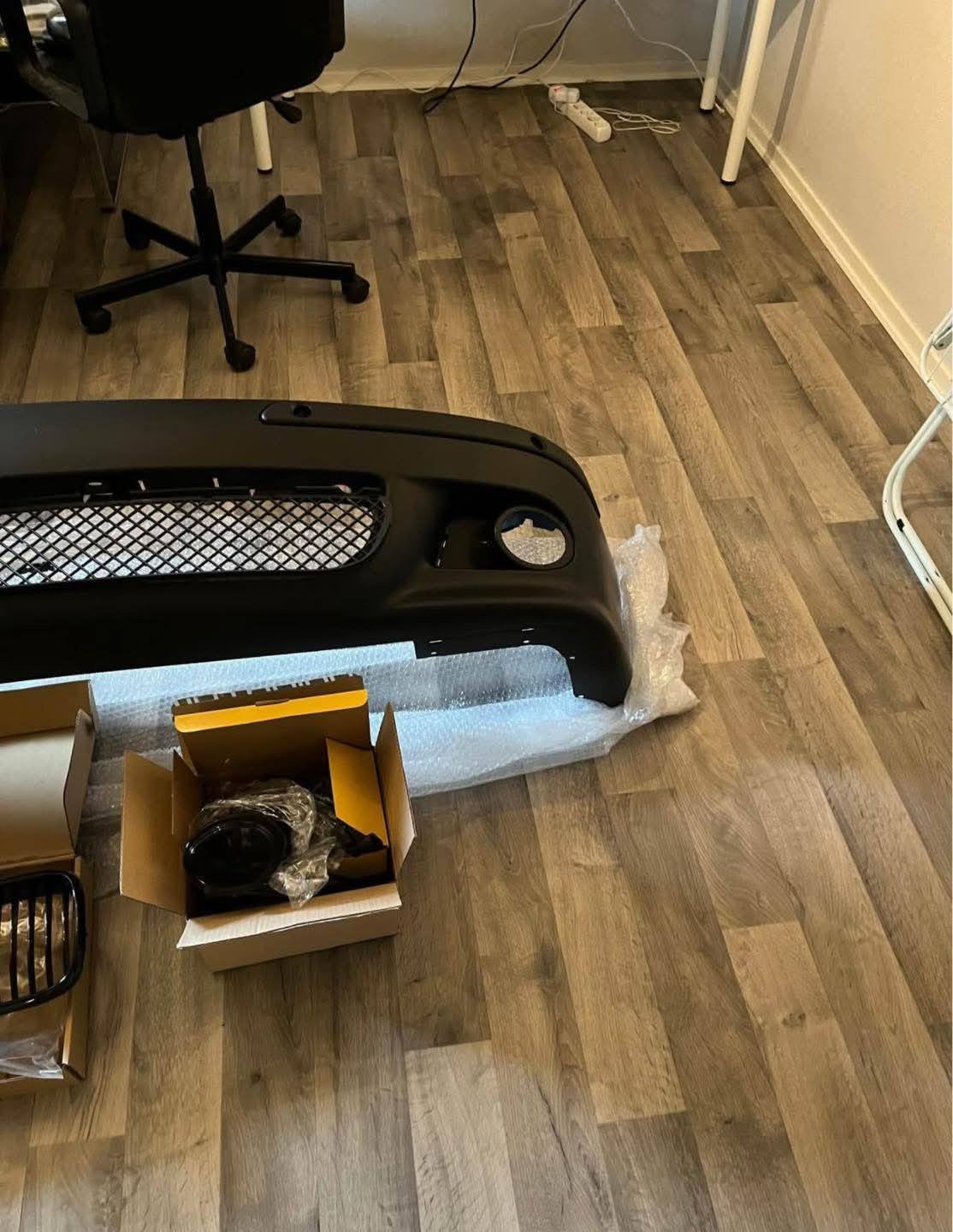 BMW E39 M Front Bumper with All Compartments – OEM Style, Factory Fit - Image 3