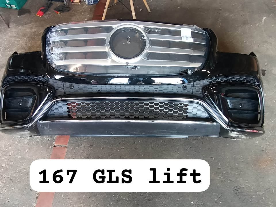 OEM Mercedes Front, Back Bumper and Headlights - Image 10