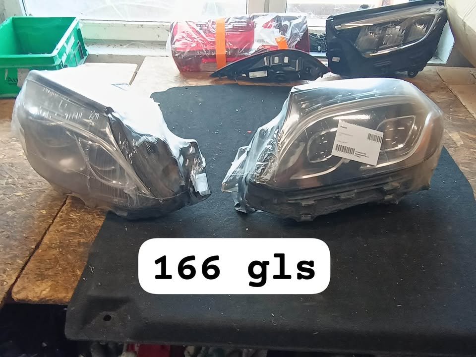 OEM Mercedes Front, Back Bumper and Headlights - Image 9