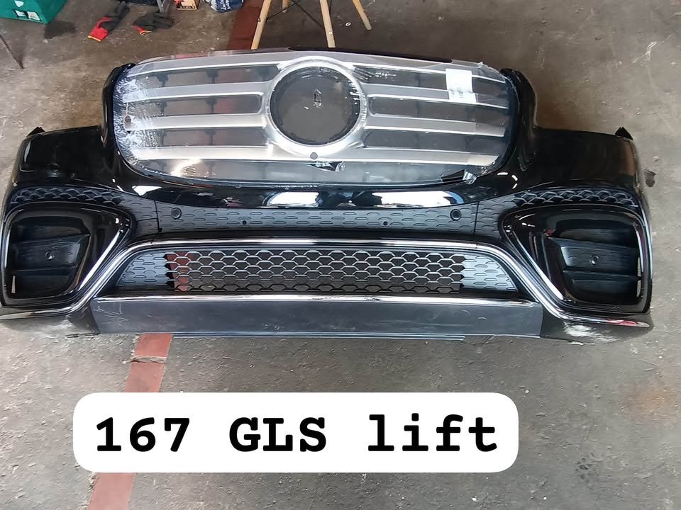OEM Mercedes Front, Back Bumper and Headlights - Image 7