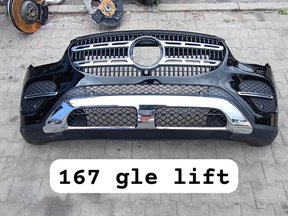 OEM Mercedes Front, Back Bumper and Headlights - Image 4