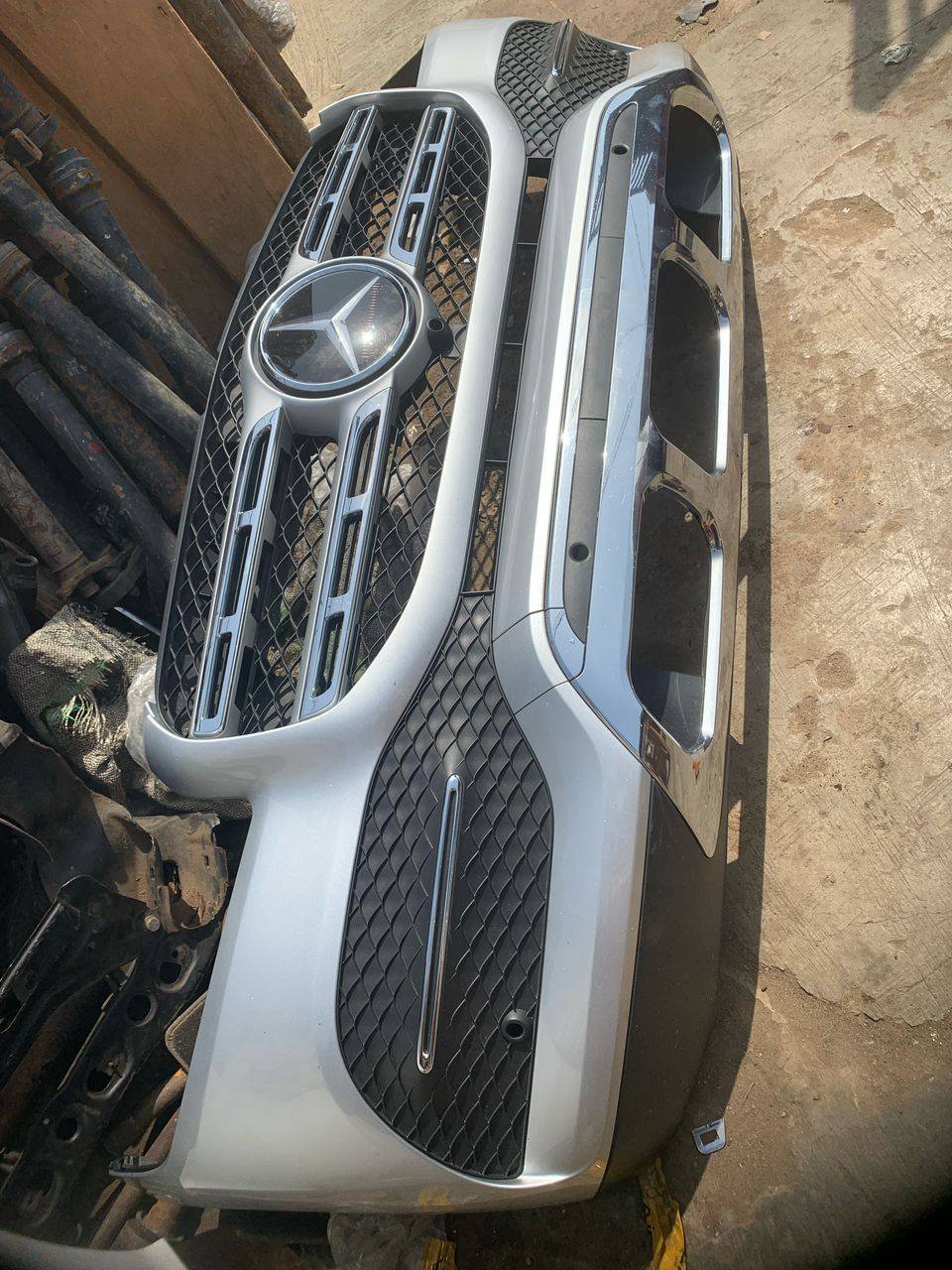 OEM Mercedes Front, Back Bumper and Headlights - Image 12