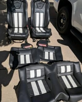 Recaro Seats – OEM Take-Off from 2019 Mustang GT (Only 21K Miles) Factory Performance, Track-Ready Comfort